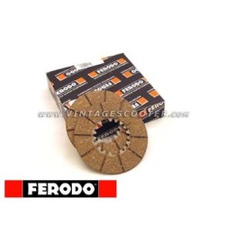Disques embrayage garni x 2 Vespa /Acma 125 1950-53
